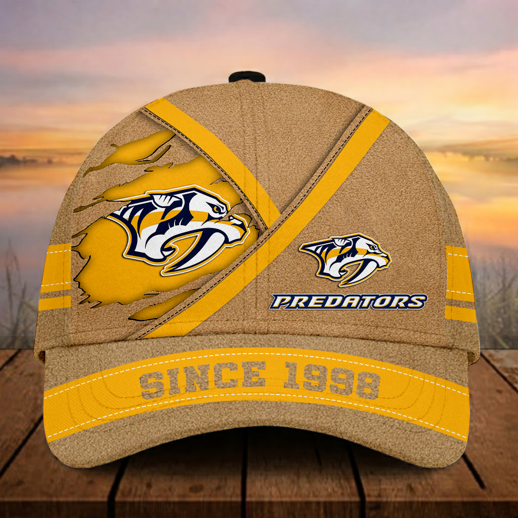 LIMITED EDITION - NEW CUSTOMIZED NHL31 NVP NV PREDATORS CLASSIC CAP