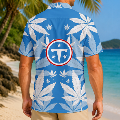 FINAL SALE - NEW CUSTOMIZED NFL31 TST TENNESSEE TITANS UNISEX HAWAIIAN SHIRT