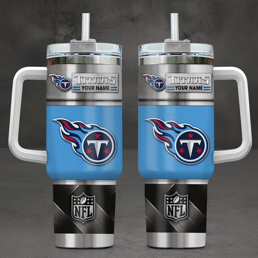 FINAL SALE - NEW CUSTOMIZED NFL31 TST TENNESSEE TITANS TUMBLER CUP
