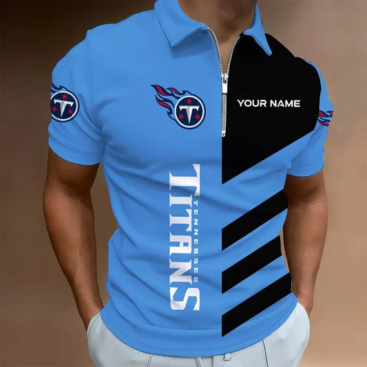 HOT DEAL - NEW CUSTOMIZED NFL31 TST TENNESSEE TITANS T-SHIRT, POLO SHIRT, ZIP POLO SHIRT, SWEATSHIRT, HOODIE & ZIP HOODIE