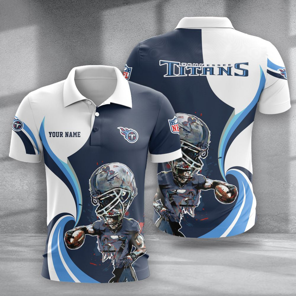 SPECIAL EDITION - NEW CUSTOMIZED NFL31 TST TENNESSEE TITANS T-SHIRT, POLO SHIRT, ZIP POLO SHIRT, SWEATSHIRT, HOODIE & ZIP HOODIE