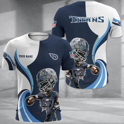 SPECIAL EDITION - NEW CUSTOMIZED NFL31 TST TENNESSEE TITANS T-SHIRT, POLO SHIRT, ZIP POLO SHIRT, SWEATSHIRT, HOODIE & ZIP HOODIE