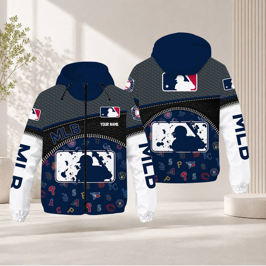 FINAL SALE - NEW CUSTOMIZED MLB32 BBA MLB ALL TEAMS WINDBREAKER JACKET
