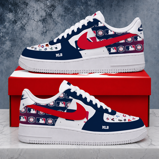 VIRAL EDITION - NEW CUSTOMIZED MLB32 MLB ALL TEAMS AF1 SHOES