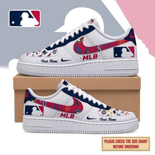 FINAL SALE - NEW CUSTOMIZED MLB32 MLB ALL TEAMS AF1 SHOES