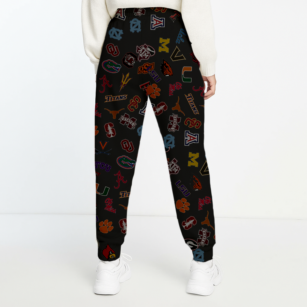 LIMITED DROP - NEW CUSTOMIZED NCAA32 COLLEGE WORLD SERIES ALL TEAMS UNISEX LONG PANTS
