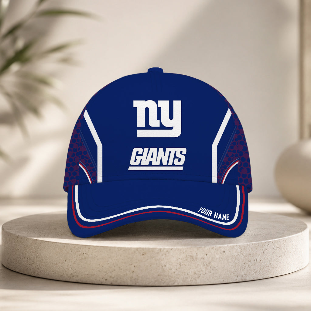 SPECIAL EDITION - NEW CUSTOMIZED NFL32 NYG NEW YORK GIANTS CLASSIC CAP