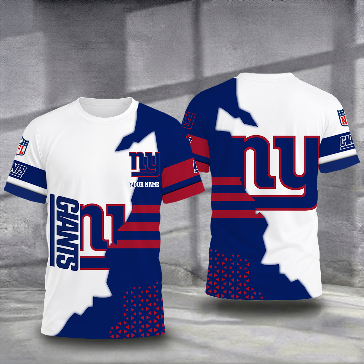VIRAL EDITION - NEW CUSTOMIZED NFL32 NYG NEW YORK GIANTS T-SHIRT, POLO SHIRT, ZIP POLO SHIRT, SWEATSHIRT, HOODIE & ZIP HOODIE