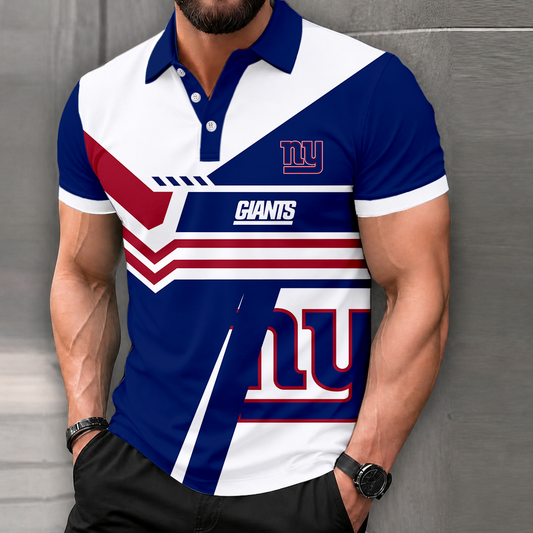 LIMITED EDITION - NEW CUSTOMIZED NFL32 NYG NEW YORK GIANTS POLO SHIRT, ZIP POLO SHIRT & T-SHIRTS