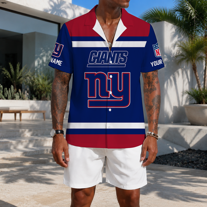 FLASH SALE - NEW CUSTOMIZED NFL32 NYG NEW YORK GIANTS UNISEX HAWAIIAN SHIRT