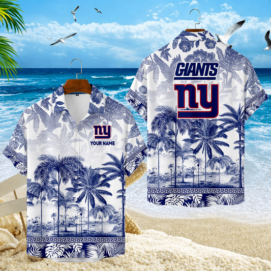 LIMITED EDITION - NEW CUSTOMIZED NFL32 NYG NEW YORK GIANTS UNISEX HAWAIIAN SHIRT