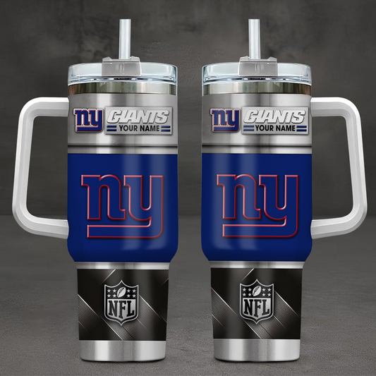 FINAL SALE - NEW CUSTOMIZED NFL32 NYG NEW YORK GIANTS TUMBLER CUP