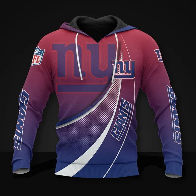 FINAL SALE - NEW CUSTOMIZED NFL32 NYG NEW YORK GIANTS POLO SHIRT, ZIP POLO SHIRT, T-SHIRT, HOODIE, ZIP HOODIE & SWEATSHIRT