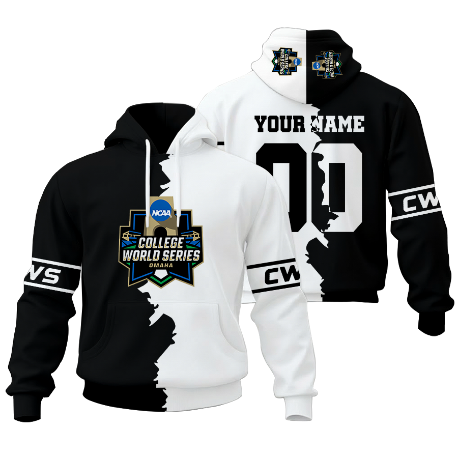 MEGA SALE - NEW CUSTOMIZED NCAA31 COLLEGE WORLD SERIES UNISEX HOODIE & ZIP HOODIE