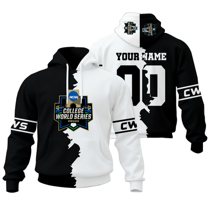 MEGA SALE - NEW CUSTOMIZED NCAA31 COLLEGE WORLD SERIES UNISEX HOODIE & ZIP HOODIE