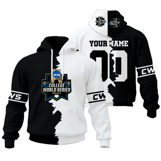 MEGA SALE - NEW CUSTOMIZED NCAA31 COLLEGE WORLD SERIES UNISEX HOODIE & ZIP HOODIE